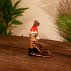 Сувенир "Обезьянка" висячие лапки, дерево 12 см - Фото 5