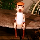 Сувенир «Поросёнок», висячие лапки, 40 см, дерево - Фото 1