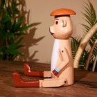 Сувенир «Поросёнок», висячие лапки, 40 см, дерево - Фото 3