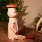 Сувенир «Поросёнок», висячие лапки, 40 см, дерево - Фото 5