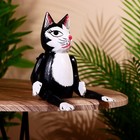 Сувенир "Кот" висячие лапки, дерево 25 см - фото 805645570