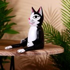 Сувенир "Кот" висячие лапки, дерево 25 см - фото 805645571