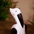 Сувенир "Пеликан" висячие лапки, дерево 25 см - фото 10872082