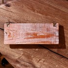 Вешалка «Совушки», 30 см, 2 крючка, дерево - Фото 4