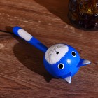 Сувенирный музыкальный инструмент Маракас "Котик" дерево 22 см - Фото 1