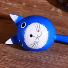 Сувенирный музыкальный инструмент Маракас "Котик" дерево 22 см - Фото 3