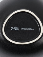 Салатник Magistro Carbon, 15.5×13.5 см, фарфор, чёрный - Фото 6