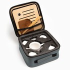 Набор для чайной церемонии ДЖЕКИЧАЙ «Чандэ», 8 предметов, на 4 персоны, чашка 70 мл, чайник 200 мл, керамика, белый - Фото 2