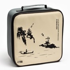 Набор для чайной церемонии ДЖЕКИЧАЙ, 8 предметов, на 4 персоны, чашка 70 мл, чайник 200 мл, керамика, зелёный - Фото 9