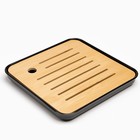 Набор для чайной церемонии ДЖЕКИЧАЙ «Чандэ», 8 предметов, на 4 персоны, чашка 70 мл, чайник 200 мл, керамика, зелёный - Фото 5