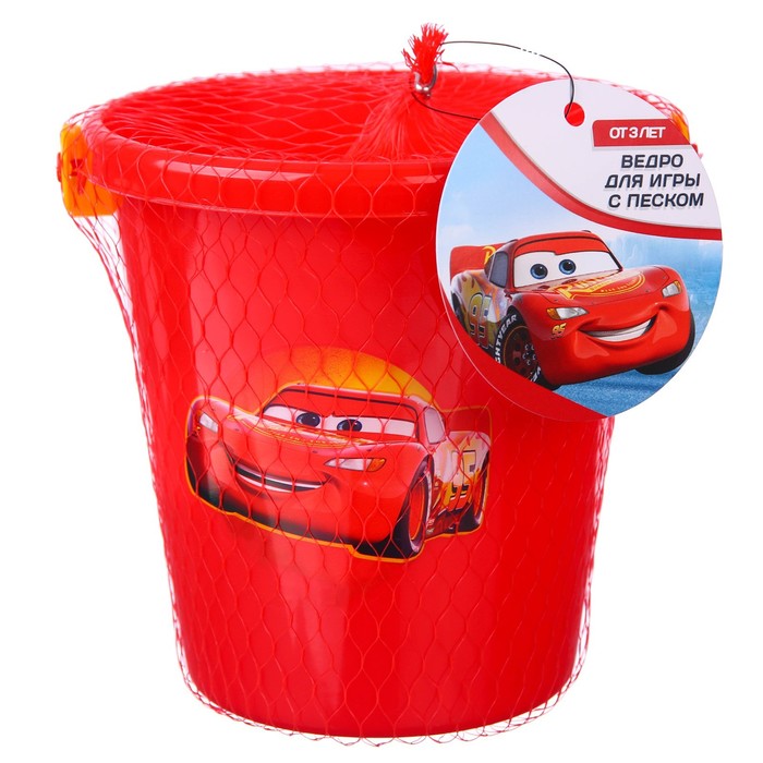 Ведро для игры с песком, 1л, ТАЧКИ 64048
