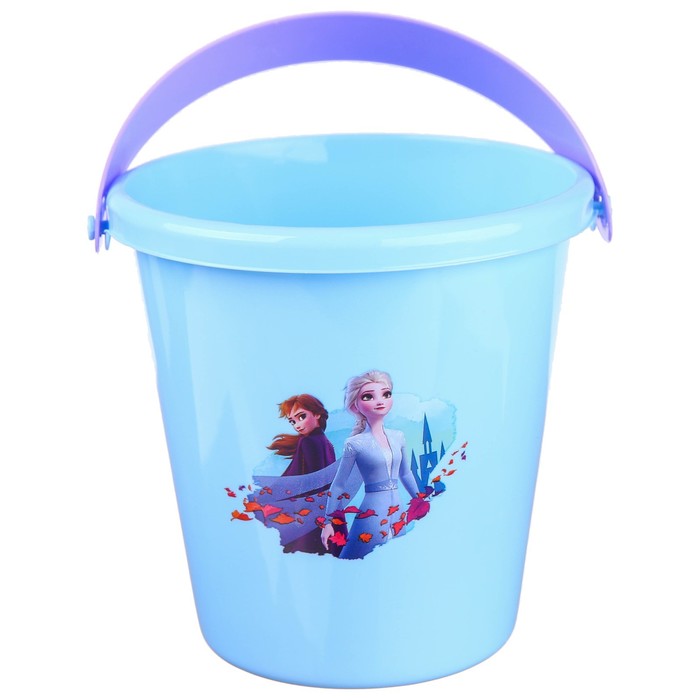 Ведро для игры с песком, 1л, ХОЛОДНОЕ СЕРДЦЕ - Фото 1