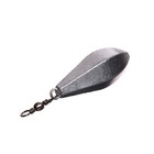 Груз YUGANA для карповой ловли горизонт ушко с вертлюгом, 60 г (комплект 10 шт) - фото 22338101