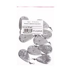 Груз YUGANA, плоское с шипами и вертлюгом, 30 г (комплект 10 шт) - фото 22338207