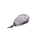 Груз YUGANA, плоское с шипами и вертлюгом, 120 г (комплект 10 шт) - фото 22338230