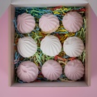 Коробка самосборная, с окном, "Великолепие" 19 х 19 х 9 см - фото 24157121