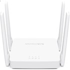 Wi-Fi роутер Mercusys AC10,1167 Мбит/с, 3 порта, белый 9775321 - фото 10618435