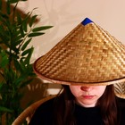 Бамбуковая шляпа 38 см - Фото 1