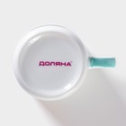 Кружка Доляна «Тигрёнок с грушами», 230 мл, керамика, белая - Фото 4