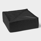 Органайзер для хранения белья «Смарт», 15 ячеек, 30×30×11 см, чёрный - Фото 4