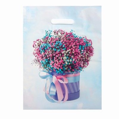 Пакет «Фьюжн», полиэтиленовый с вырубной ручкой 31×40 см, 60 мкм