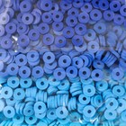 Бусины для творчества PVC "Морская волна" 5 цветов х 10 гр 0,6 см - Фото 2