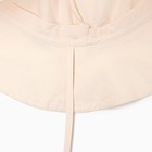 Комплект: платье и панамка Крошка Я, рост 68-74, молочный - фото 24291966