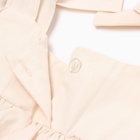 Костюм (платье, панамка) «Крошка Я», рост 80-86, молочный 9559996