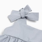 Комплект: платье и панамка «Крошка Я», рост 68-74, голубой - фото 24291980