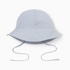 Комплект: платье и панамка «Крошка Я», рост 68-74, голубой - фото 24291982