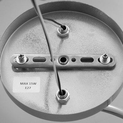 Люстра «Оникс» BayerLux, 2×15 Вт E27, хром, 50×15×15 см