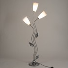 Торшер напольный BayerLux «Изгиб», 3×15 Вт, E27, хром - Фото 2