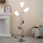 Торшер напольный BayerLux «Изгиб», 3×15 Вт, E27, хром - Фото 9