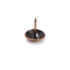 Гвозди ТУНДРА, декоративные, обивочные, 19×22 мм, медь, фасовка 50 шт. - Фото 9