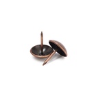 Гвозди декоративные, 19х22 мм, цвет медь, в упаковке 50 шт. - фото 808361429