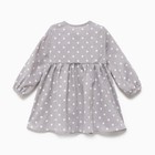 Платье Крошка Я, рост 80-86, серый - фото 25417106