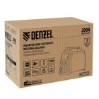 Сварочный аппарат инвертор. Denzel 94313, полуавтомат. сварки MultiMIG-200DP, ПВ 80%, 200 А - Фото 18