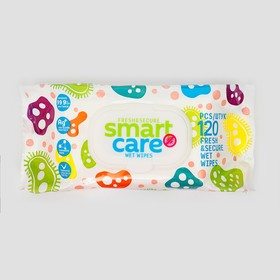 Влажные салфетки Smart Care Эконом, для всей семьи, 120 шт. 9761555