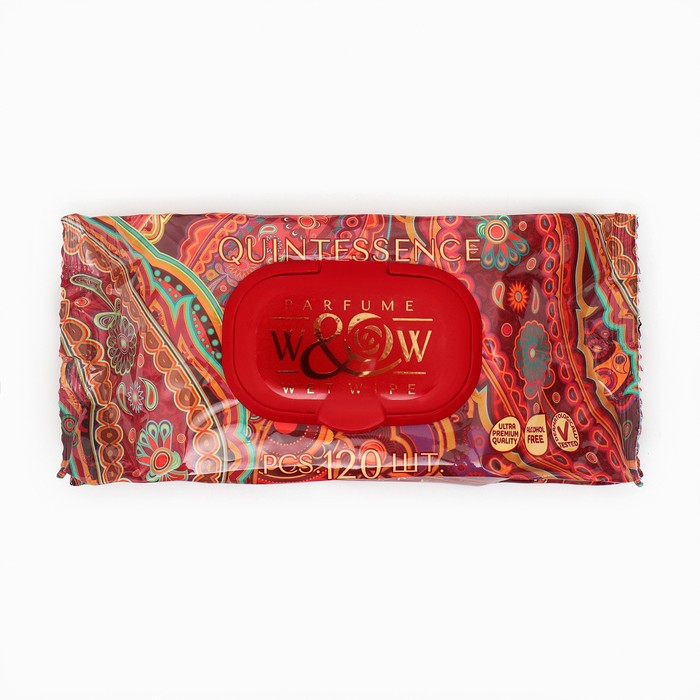 Влажные салфетки парфюмированные W&W Quinta Parfume, 120 шт.