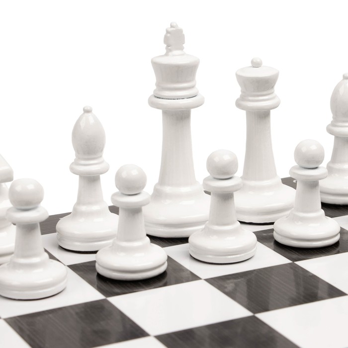 Шахматы турнирные 37 х 37 см, король h-8.8 см d-3.8 см, пешка h-4.2 см d-2.7 см, - фото 1907753198
