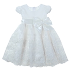 Платье Белла рост 128см (64), цвет белый - Фото 1