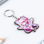 Брелок для ключей аниме «Девочка с крыльями» деревянный - Фото 3