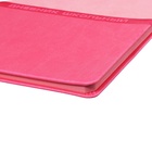 Дневник универсальный 1-11 класс, 48 листов "Розовый", твёрдая обложка из искусственной кожи, блинтовое тиснение, ляссе - Фото 5