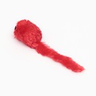 Игрушка для кошек «Мышь малая» цветная, 5 см, красная - Фото 2