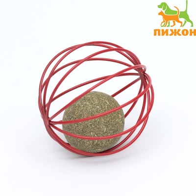 Шарик для кошек «Мята в шаре», прессованная мята