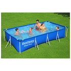 Бассейн каркасный Steel Pro, 400×211×81 см, в комплекте: насос с фильтром 220V, 56424, уценка - Фото 3