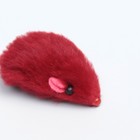 Игрушка для кошек «Малая мышь», 5 см, натуральный мех кролика, цвет МИКС - Фото 5