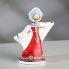 Сувенир-колокольчик "Кукла платье-колокольчик", гжель, 11 см, керамика 9796994 - фото 8562893