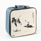 Набор для чайной церемонии ДЖЕКИЧАЙ «Чанша», 9 предметов, на 4 персоны, пиала 45 мл, чайник 170 мл, керамика, оранжевый - Фото 3