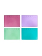 Доска для лепки пластиковая А4 «Прованс», пастельная, с бортиком и отделениями, МИКС - Фото 3